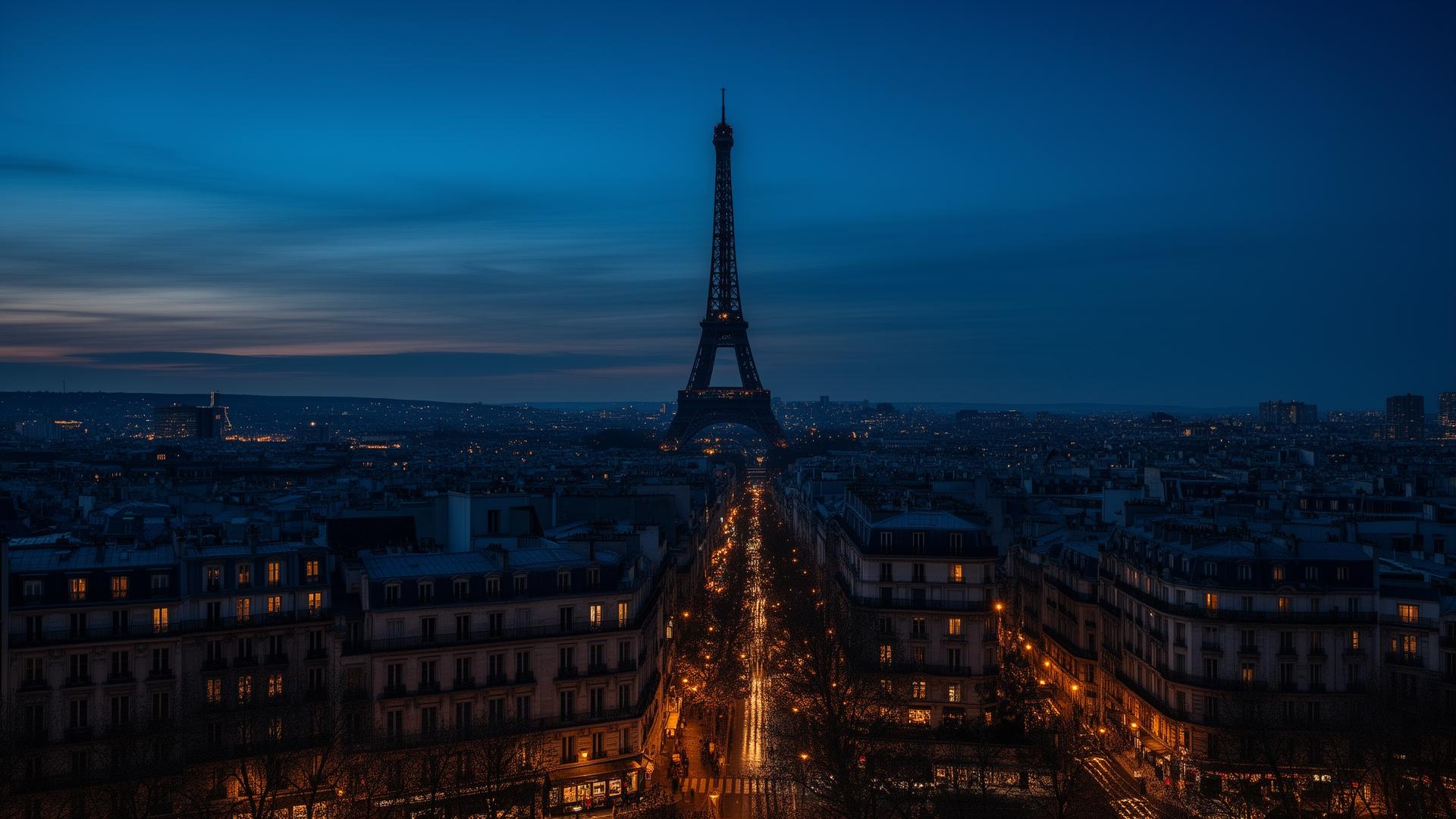 Skyline di Parigi